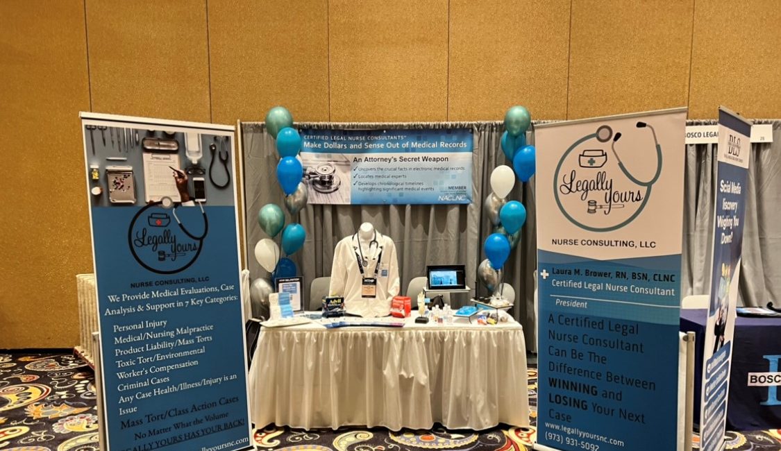 event nurse consulting booth
